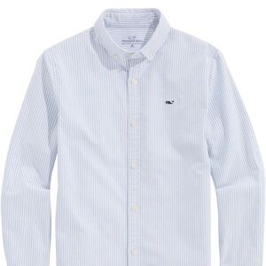 Vineyard Vines Blue Casual Button Down Shirt